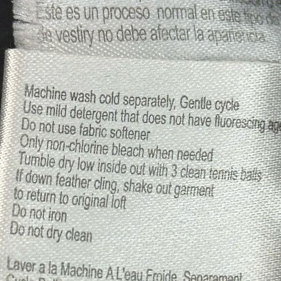 MICHAEL KORS Packable Quilted Black Vest Sz M - Picture 6 of 7